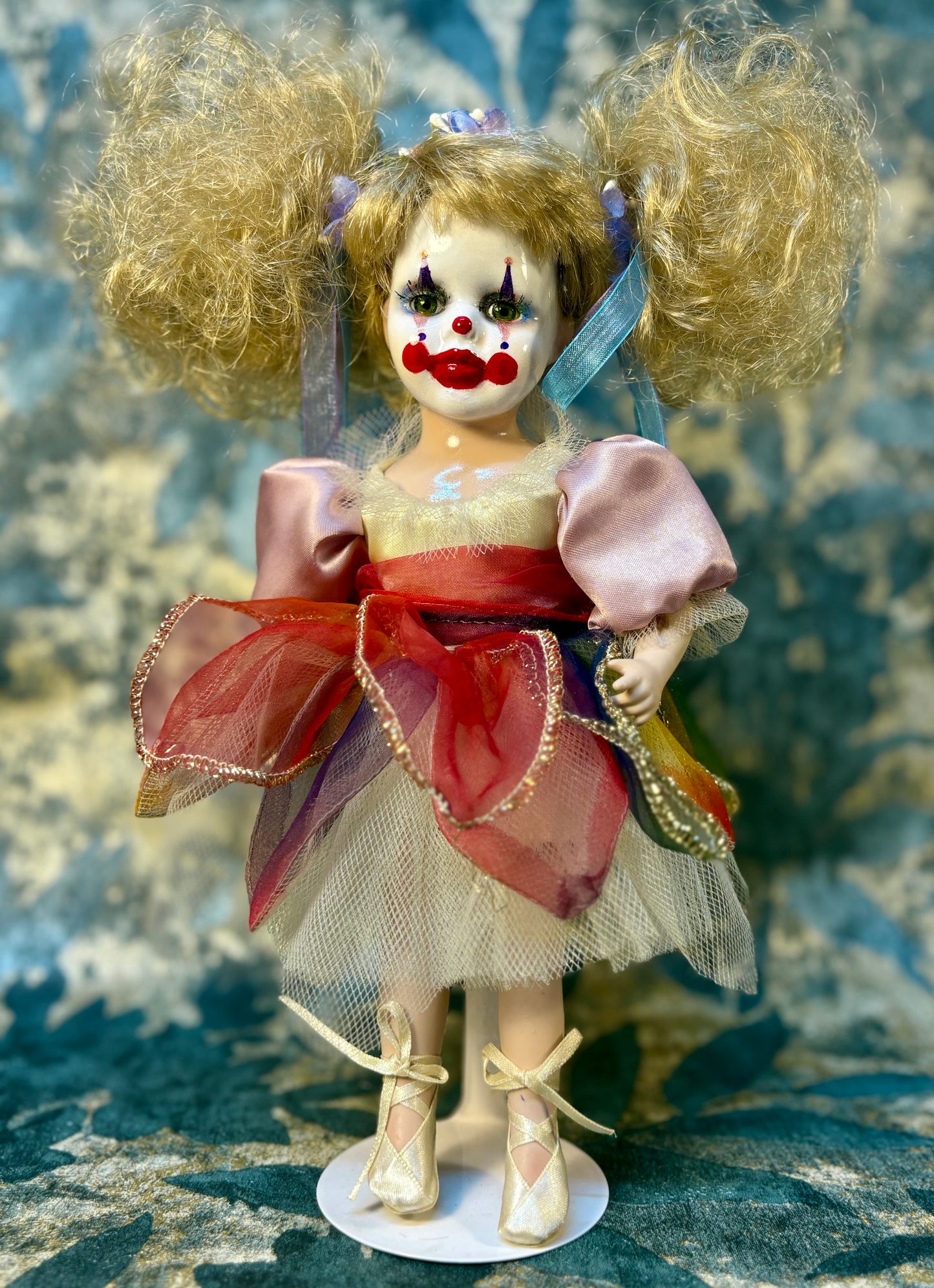 Cute clown fairy doll