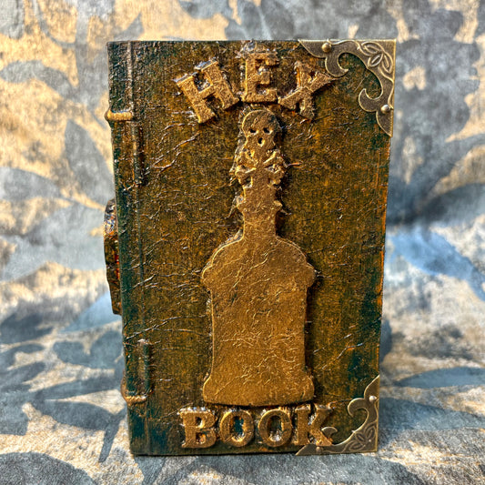 Spell bottle book box